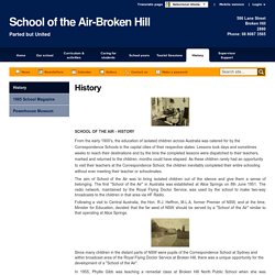 History - School of the Air-Broken Hill (download the 1965 magazine)