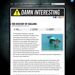 The History of Sealand
