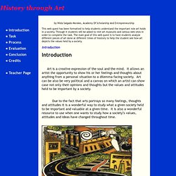 History through Art: Introduction