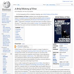 A Brief History of Time