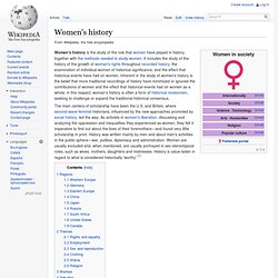 Women's history