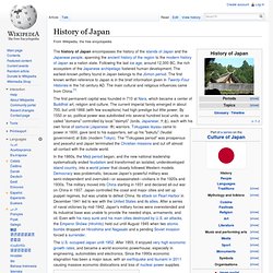 History of Japan