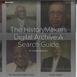 The HistoryMakers Digital Archive (Rosiris)