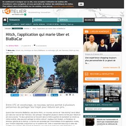 Hitch, l'application qui marie Uber et BlaBlaCar
