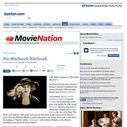 Pre-Hitchcock Hitchcock - Movie Nation