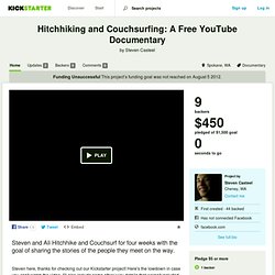 Hitchhiking and Couchsurfing: A Free YouTube Documentary by Steven Casteel