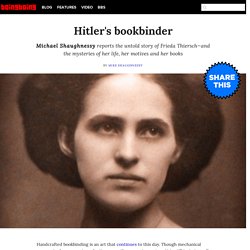 Hitler's bookbinder