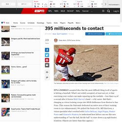Hitters use new vision techniques to improve batting average - ESPN The Magazine