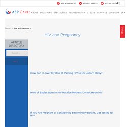 HIV and Pregnancy