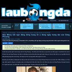 Hòa Minzy bất ngờ đăng dòng trạng ẩn ý đúng ngày trọng đại của Công Phượng