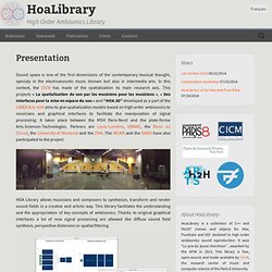 HoaLibrary - High Order Ambisonics Library