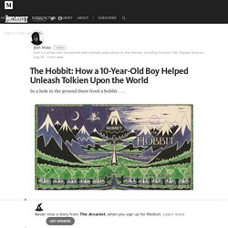 The Hobbit: How a 10-Year-Old Boy Helped Unleash Tolkien Upon the World