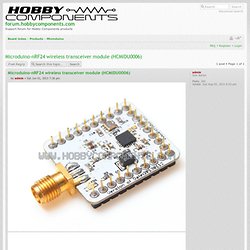 View topic - Microduino-nRF24 wireless transceiver module (HCMIDU0006)