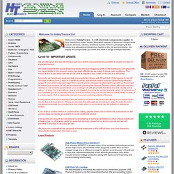 Hobby Electronics Components Supplier for your hobby and education needs