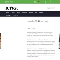 Haustier Tinktur – Huhn