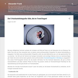 Die 5 Hochzeitsfotografie-Stile, die im Trend liegen!