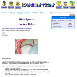Hockey: Rules and Regulations