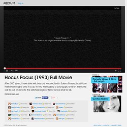 Hocus Pocus (1993) Full Movie Video