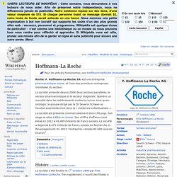 1896 Laboratoire suisse Hoffmann-La Roche