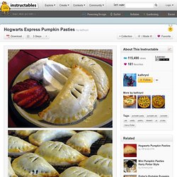 Hogwarts Express Pumpkin Pasties