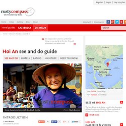 Hoi An see and do guide