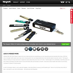 Keychain Reinvented - Keyport Slide & Blades