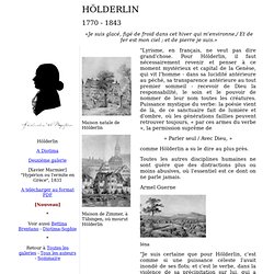 HOLDERLIN