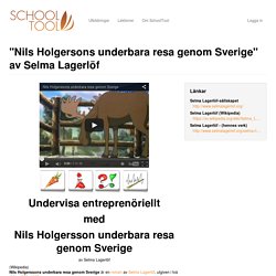 "Nils Holgersons underbara resa genom Sverige" av Selma Lagerlöf