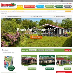 Holiday park and amusement park Duinrell in Holland