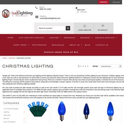 Buy LED Holiday String Lights