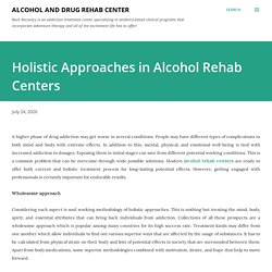 Holistic Approaches in Alcohol Rehab Centers