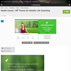 WP Theme for Holistic Life Coaching - WordPress