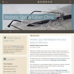 Holistic Spa: Marketplace for your Natural Skincare - Holistic Spa & Laser Clinic : powered by Doodlekit