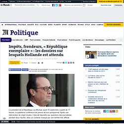 Hollande à l'heure du bilan de mi-mandat