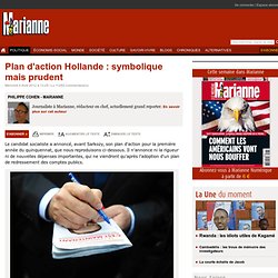 Plan d'action Hollande : symbolique mais prudent