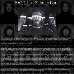 Hollis Frampton Biography