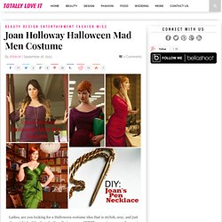 Joan Holloway Halloween Mad Men Costume