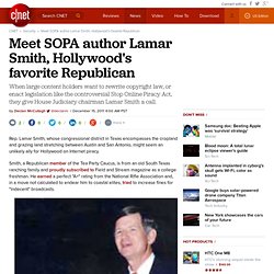 Meet SOPA author Lamar Smith, Hollywood's favorite Republican