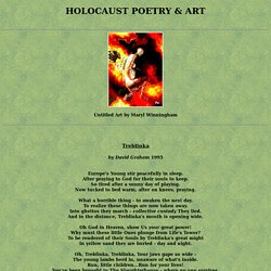 Holocaust Poetry and Art