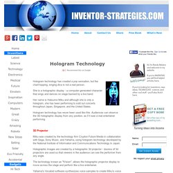 HOLOGRAM TECHNOLOGY
