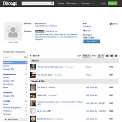 Holy Ghost Inc. Discography at Discogs