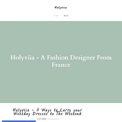 Holyviia - 3 Ways to Carry your Weekday Dresses to The Weekend - Holyviia