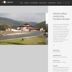 Holzbrücke Punakha Bhutan – WaltGalmarini