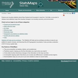 Statistics NZ Stat Maps
