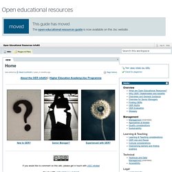 Open Educational Resources infoKit - UK