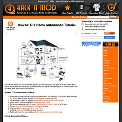 DIY Home Automation Tutorial