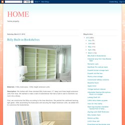 Billy Built-in Bookshelves