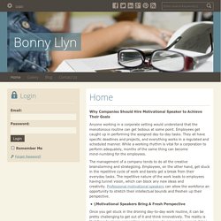 Home - Bonny Llyn : powered by Doodlekit