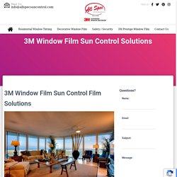 Sun Control Window Film