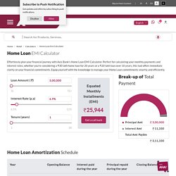 Home Loan EMI Calculator - EMI Calculators